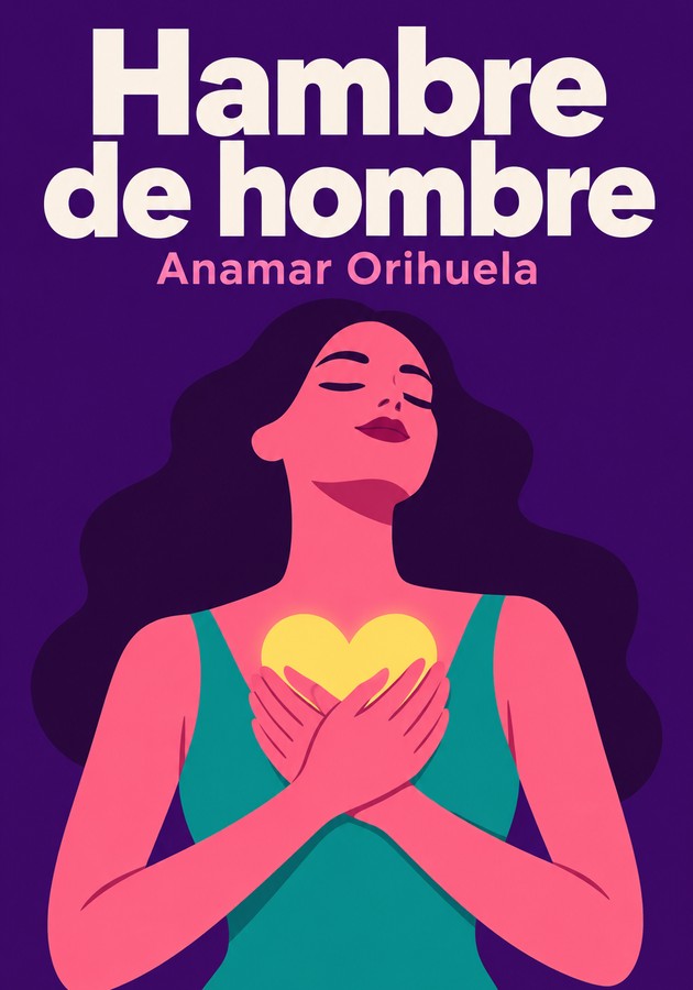 Portada del libro Hambre de hombre , de Anamar Orihuela — resumen crítico y reseña en 12min
