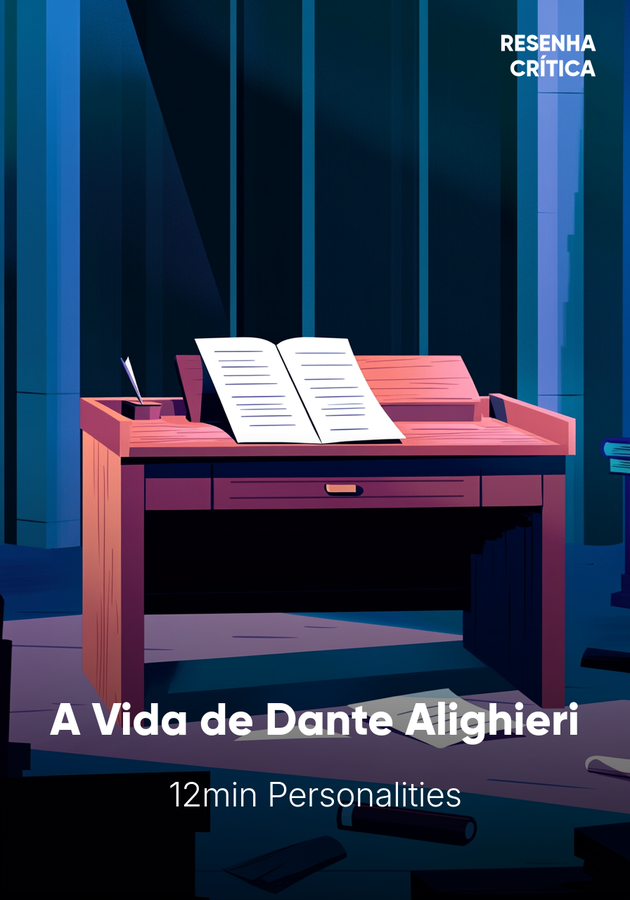 Capa do livro A Vida de Dante Alighieri, de 12min Personalities — resumo e resenha crítica no 12min
