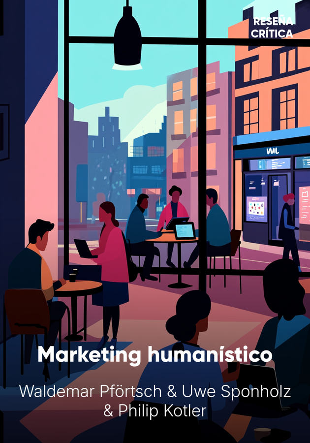 Portada del libro Marketing humanístico, de Philip Kotler & Waldemar Pförtsch & Uwe Sponholz — resumen crítico y reseña en 12min