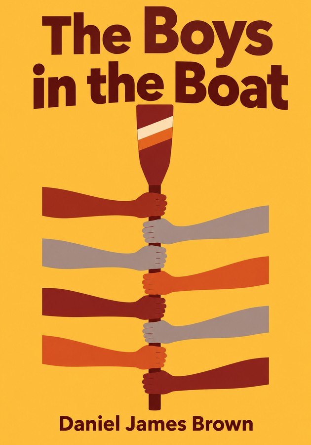 Book cover of The Boys in the Boat by Daniel James Brown — critical summary review on 12min