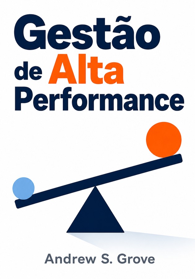 Capa do livro Gestão de Alta Performance, de Andrew S. Grove — resumo e resenha crítica no 12min