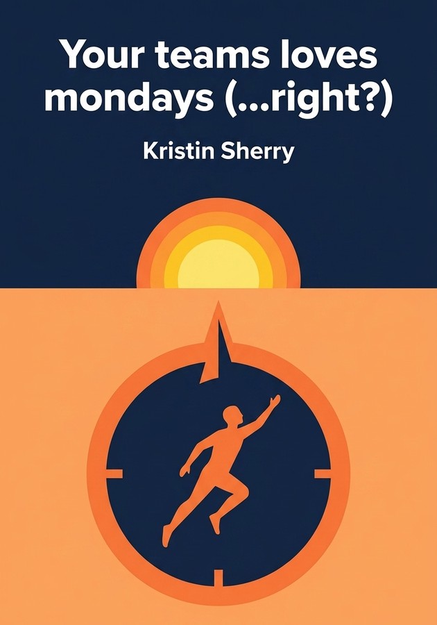 Capa do livro Your teams loves mondays (...right?), de Kristin Sherry — resumo e resenha crítica no 12min