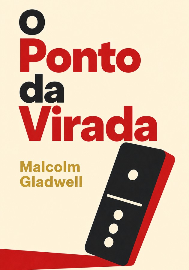 Capa do livro O Ponto da Virada, de Malcolm Gladwell — resumo e resenha crítica no 12min