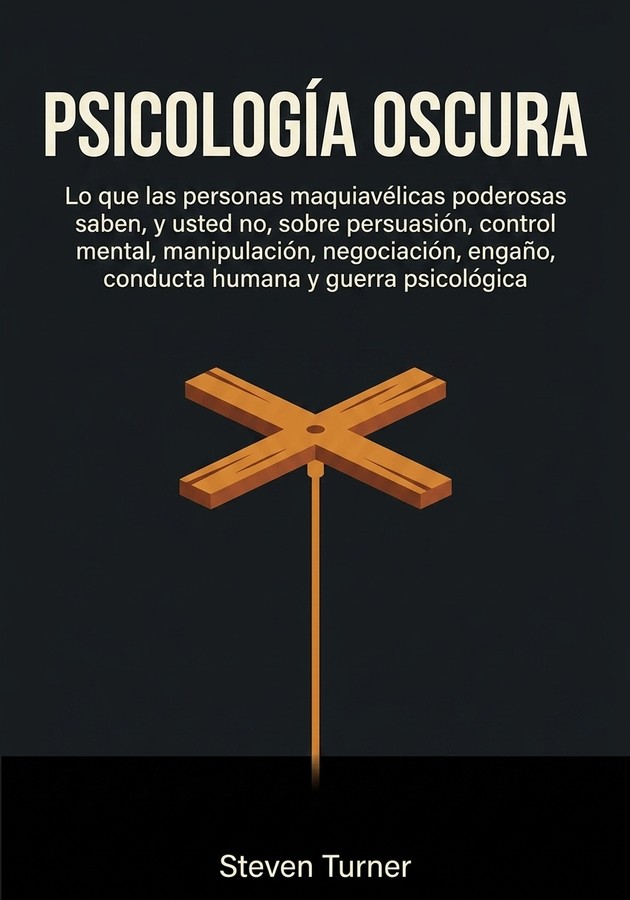 Portada del libro Psicología oscura, de Steven Turner — resumen crítico y reseña en 12min