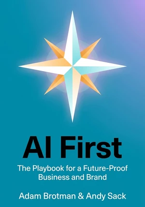 Capa do livro AI First, de Andy Sack & Adam Brotman — resumo e resenha crítica no 12min