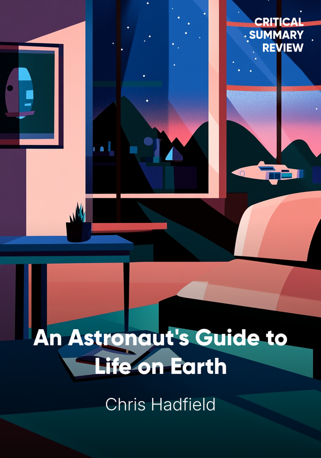 Book cover of An Astronaut's Guide to Life on Earth by Chris Hadfield — critical summary review on 12min
