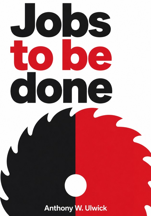 Capa do livro Jobs to be done, de Anthony W. Ulwick — resumo e resenha crítica no 12min