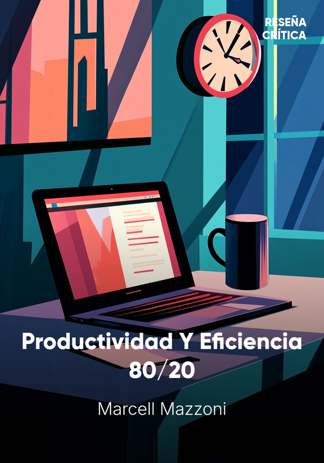 Portada del libro Productividad Y Eficiencia 80/20, de Marcell Mazzoni — resumen crítico y reseña en 12min