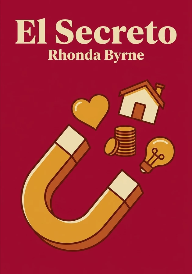 Portada del libro El Secreto, de Rhonda Byrne — resumen crítico y reseña en 12min