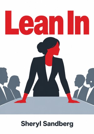 Book cover of Lean In by Sheryl Sandberg — critical summary review on 12min