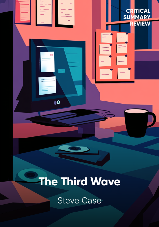 Book cover of The Third Wave by Steve Case — critical summary review on 12min