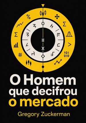 Capa do livro O Homem que decifrou o mercado, de Gregory Zuckerman — resumo e resenha crítica no 12min