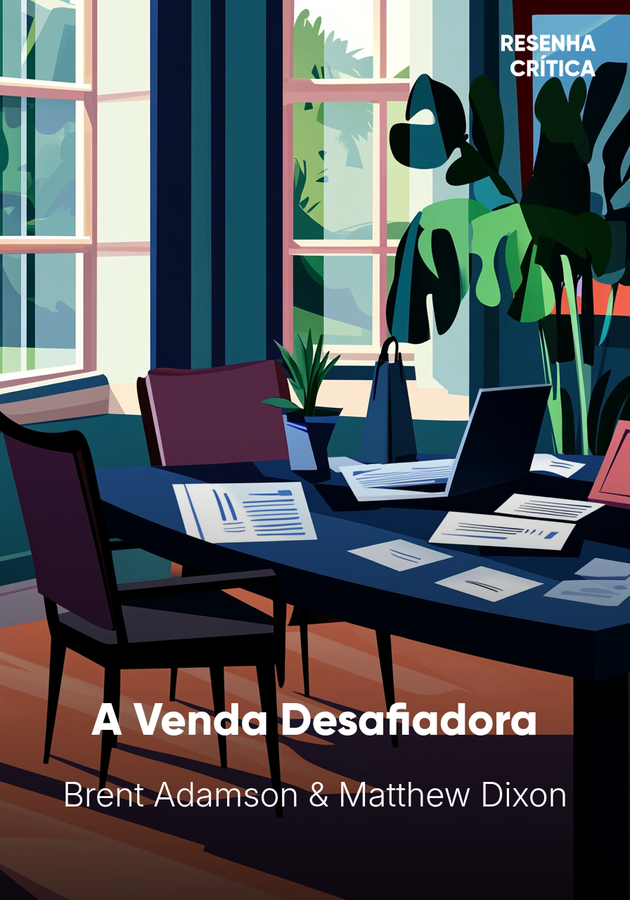 Capa do livro A Venda Desafiadora, de Matthew Dixon — resumo e resenha crítica no 12min