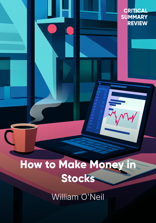 Book cover of How to Make Money in Stocks by William O'Neil — critical summary review on 12min