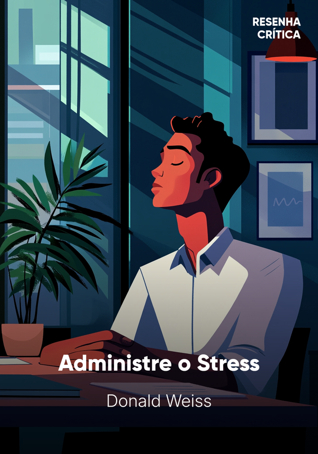 Capa do livro Administre o Stress, de Donald Weiss — resumo e resenha crítica no 12min