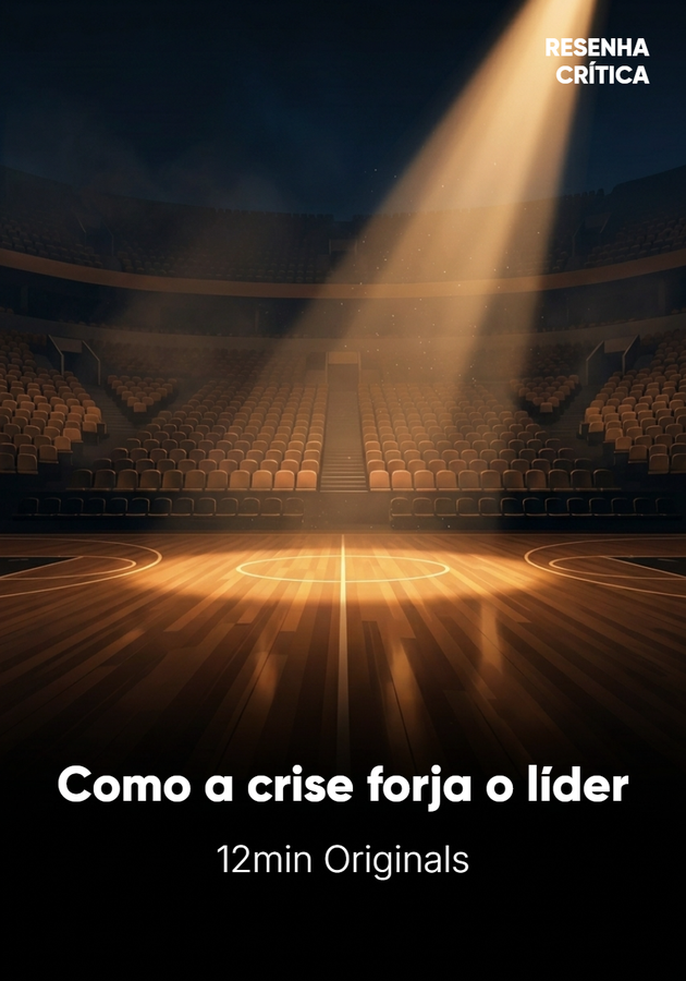Capa do livro Como a crise forja o líder, de 12min Originals — resumo e resenha crítica no 12min