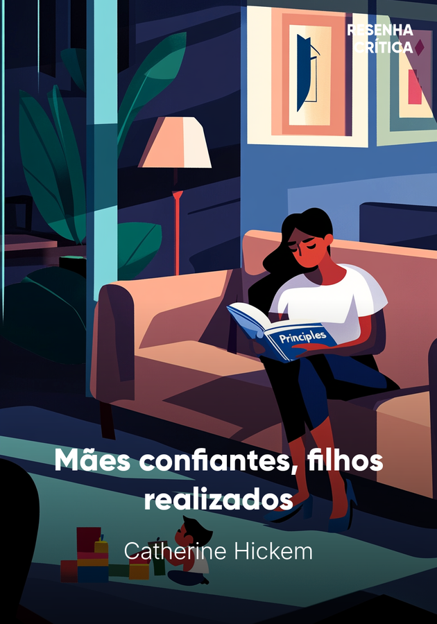 Capa do livro Mães confiantes, filhos realizados, de Catherine Hickem — resumo e resenha crítica no 12min