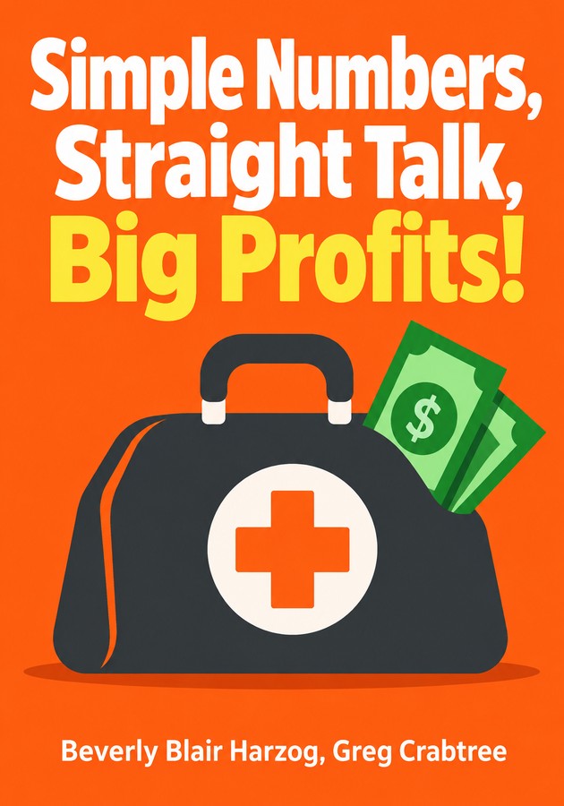 Book cover of Simple Numbers, Straight Talk, Big Profits! by Beverly Blair Harzog — critical summary review on 12min