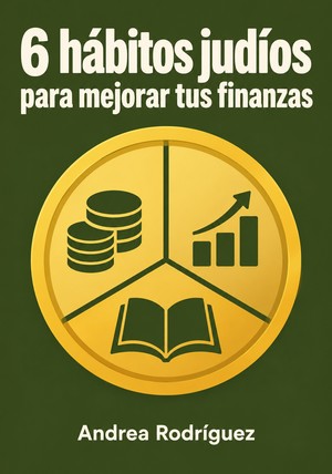 Portada del libro 6 hábitos judíos para mejorar tus finanzas , de  Andrea Rodríguez — resumen crítico y reseña en 12min