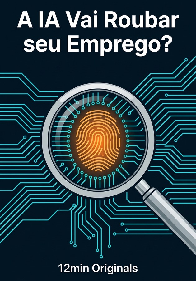 Capa do livro A IA Vai Roubar seu Emprego?, de 12min Originals — resumo e resenha crítica no 12min