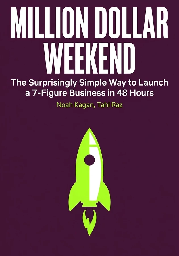 Capa do livro Million dollar weekend, de Tahl Raz — resumo e resenha crítica no 12min