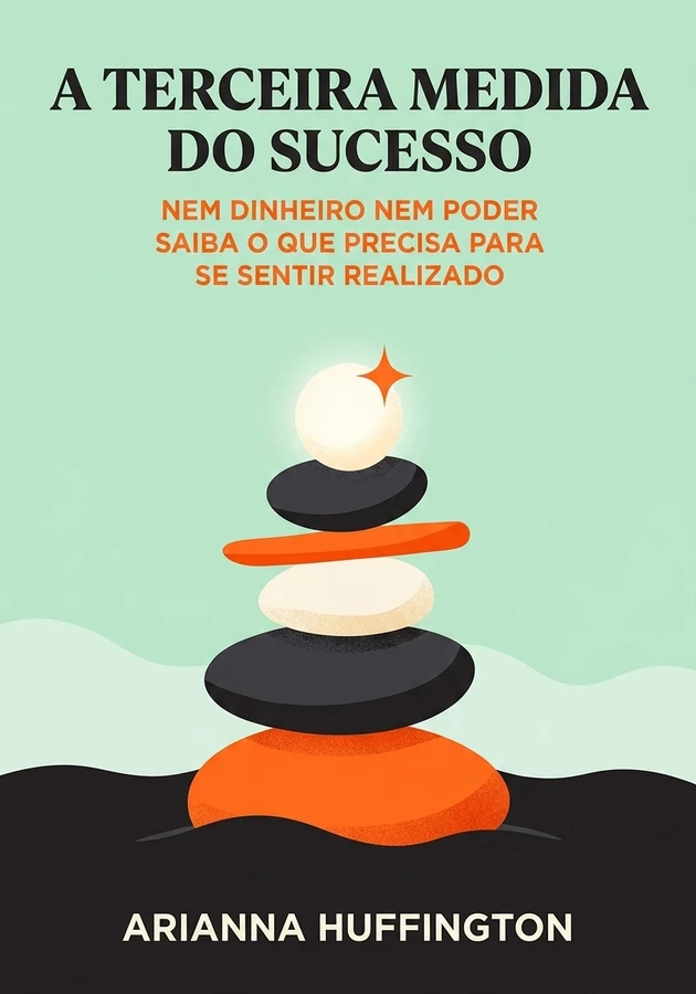 Capa do livro A Terceira Medida do Sucesso, de Arianna Huffington — resumo e resenha crítica no 12min