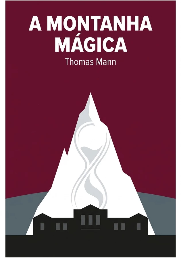 Capa do livro A montanha mágica, de Thomas Mann — resumo e resenha crítica no 12min