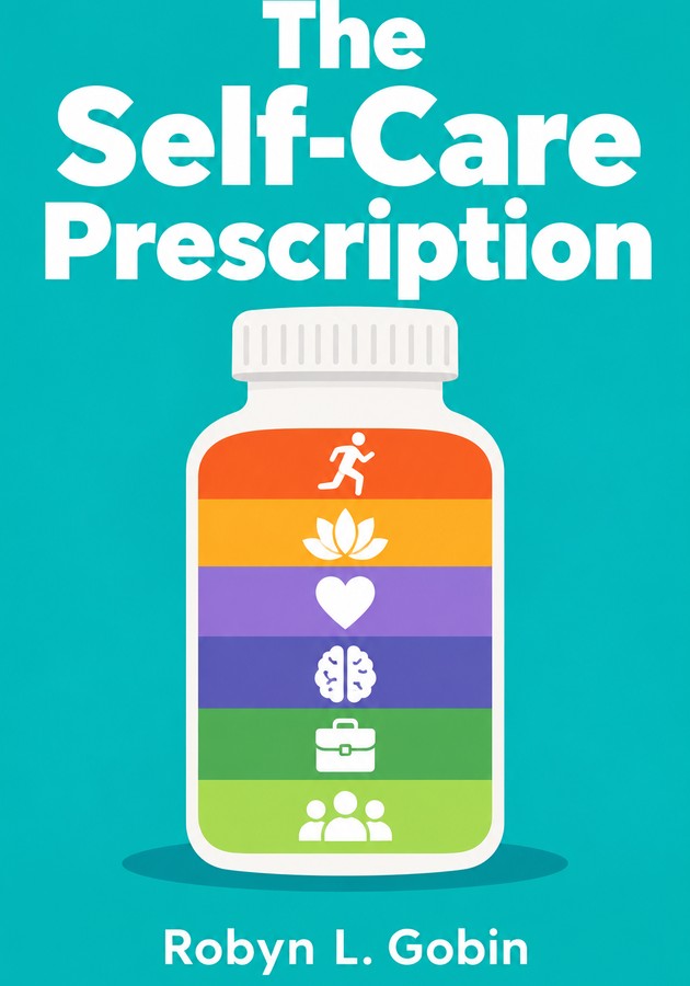Book cover of The Self-Care Prescription by Robyn L. Gobin — critical summary review on 12min