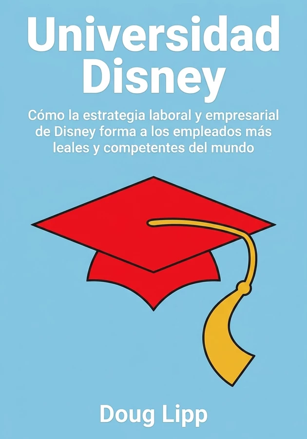 Portada del libro Universidad Disney, de Doug Lipp — resumen crítico y reseña en 12min