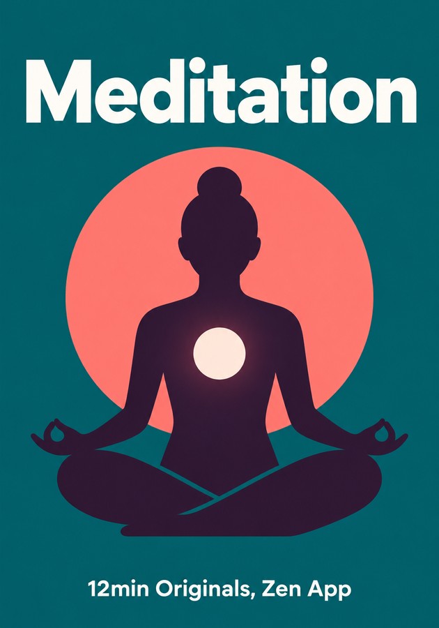 Book cover of Meditation by 12min Originals — critical summary review on 12min
