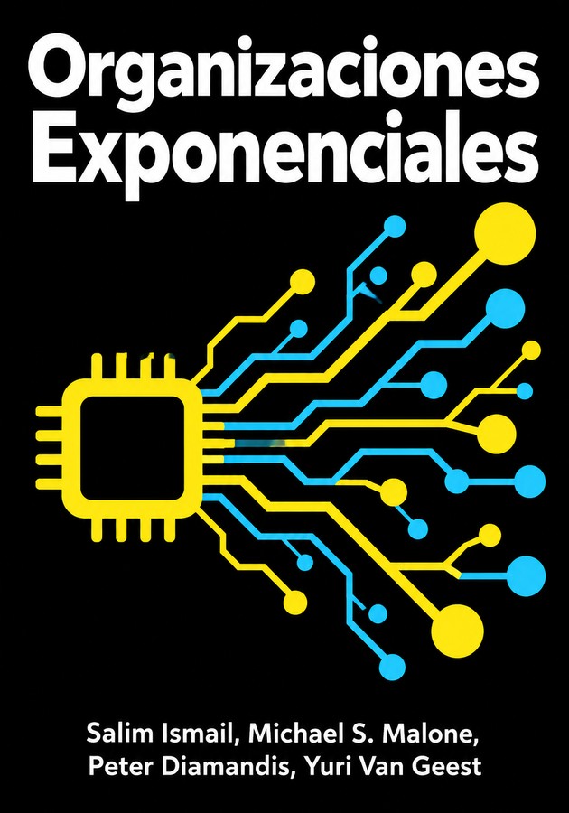 Portada del libro Organizaciones Exponenciales, de Michael S. Malone — resumen crítico y reseña en 12min