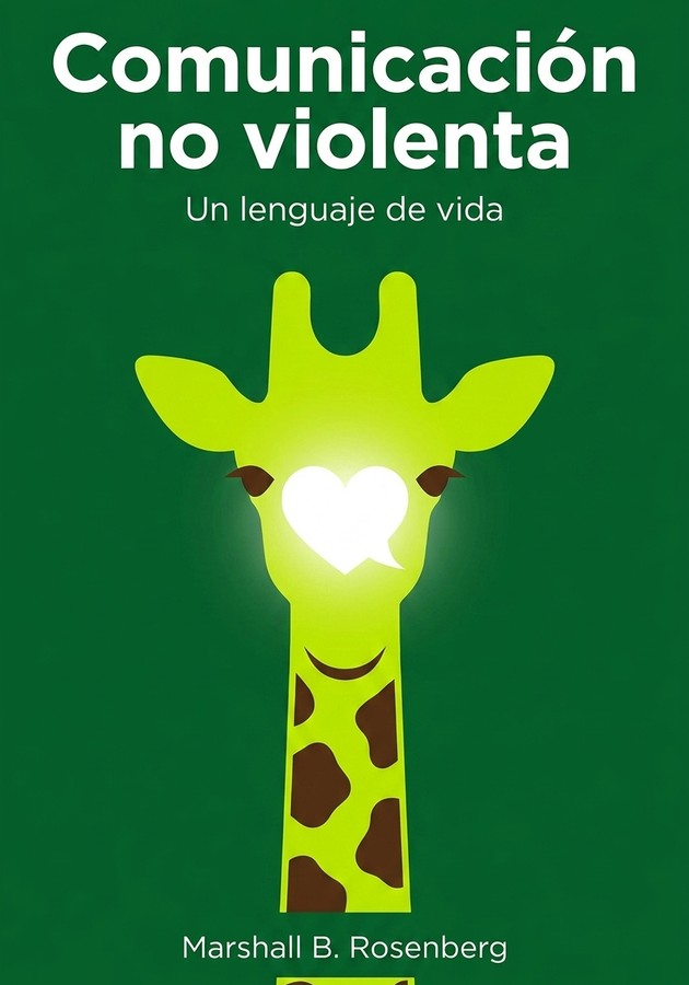 Portada del libro Comunicación no violenta, de Marshall B. Rosenberg — resumen crítico y reseña en 12min