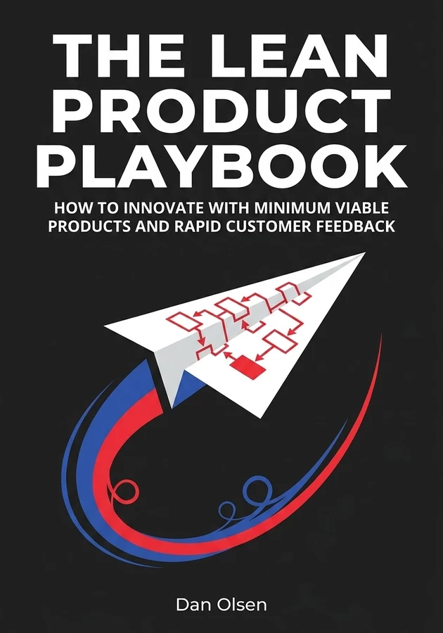 Capa do livro The lean product playbook, de Dan Olsen — resumo e resenha crítica no 12min
