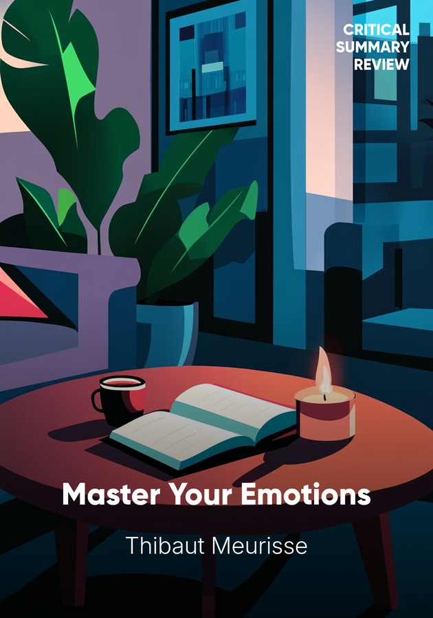 Book cover of Master Your Emotions by Thibaut Meurisse — critical summary review on 12min