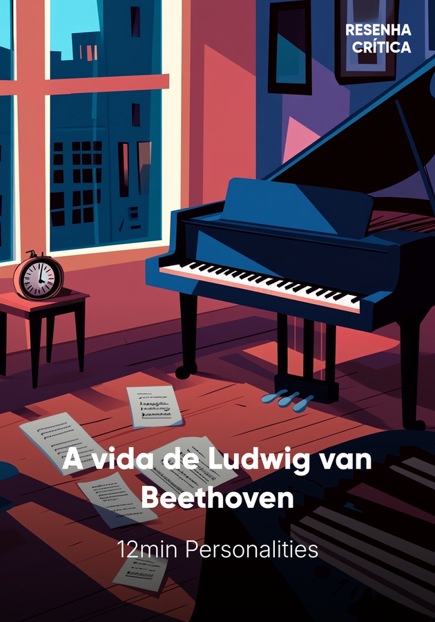 Capa do livro A vida de Ludwig van Beethoven, de 12min Personalities — resumo e resenha crítica no 12min