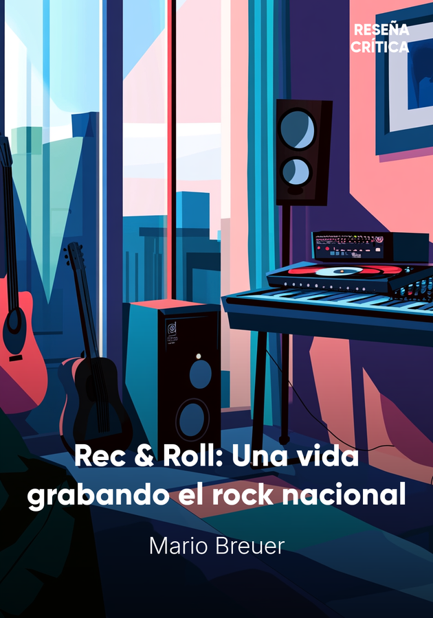 Portada del libro Rec & Roll: Una vida grabando el rock nacional, de Mario Breuer — resumen crítico y reseña en 12min