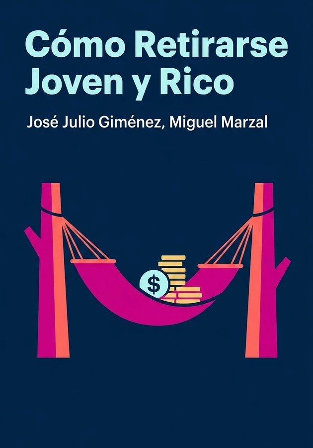 Portada del libro Cómo Retirarse Joven y Rico , de José Julio Giménez & Miguel Marzal — resumen crítico y reseña en 12min