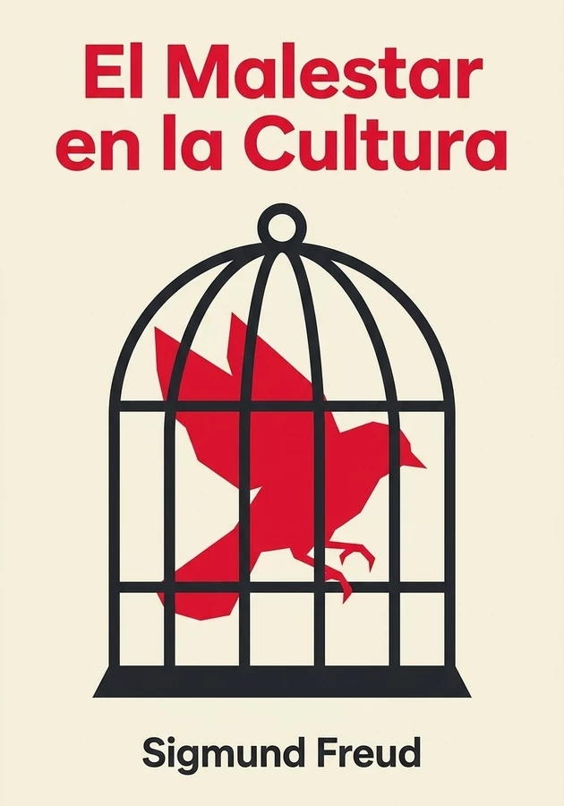 Portada del libro El Malestar en la Cultura, de Sigmund Freud — resumen crítico y reseña en 12min