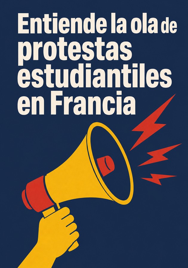 Portada del libro Entiende la ola de protestas estudiantiles en Francia, de 12min Originals — resumen crítico y reseña en 12min