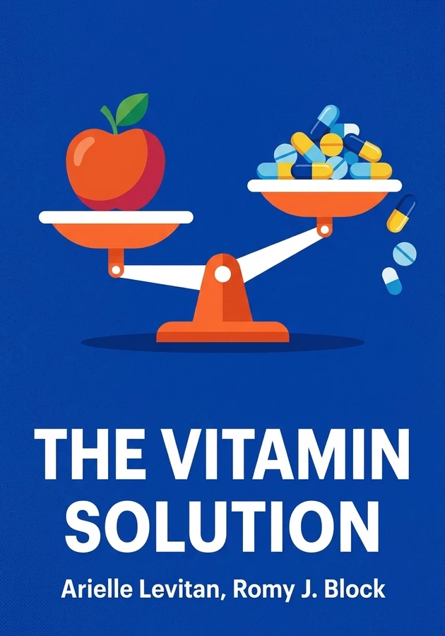 Capa do livro The Vitamin Solution, de Romy J. Block — resumo e resenha crítica no 12min
