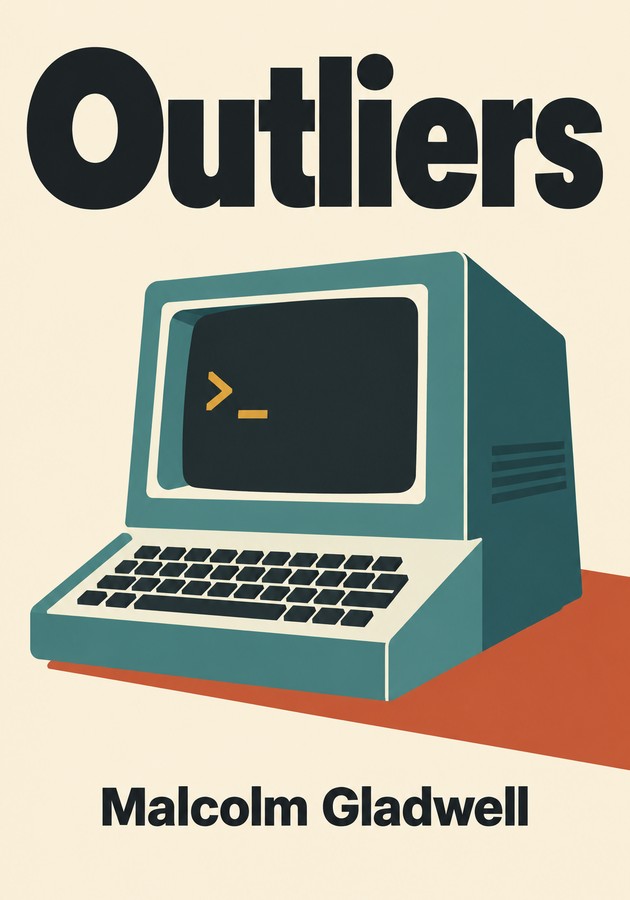 Book cover of Outliers by Malcolm Gladwell — critical summary review on 12min