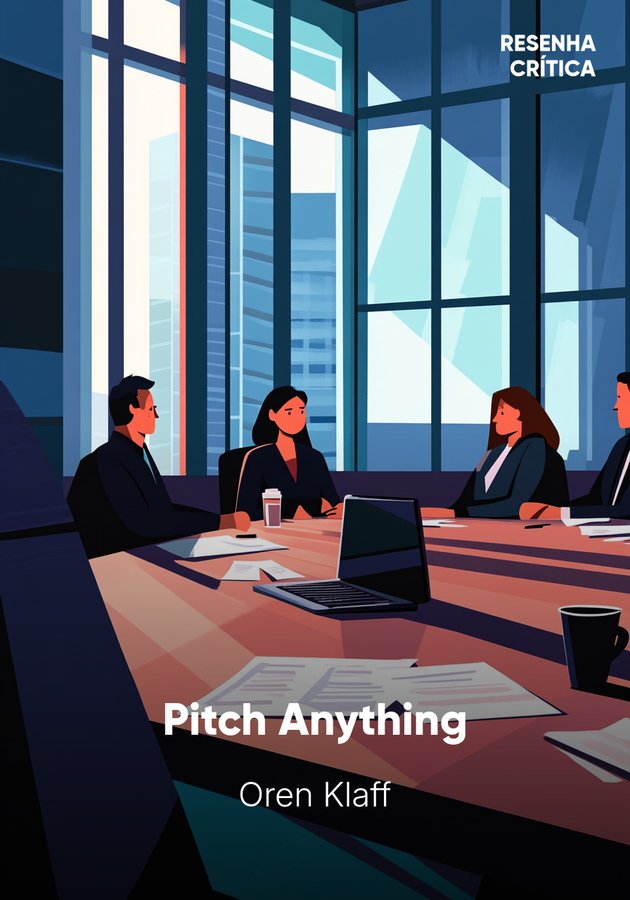 Capa do livro Pitch Anything, de Oren Klaff — resumo e resenha crítica no 12min