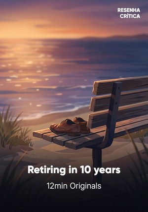 Book cover of Retiring in 10 years by 12min Originals — critical summary review on 12min