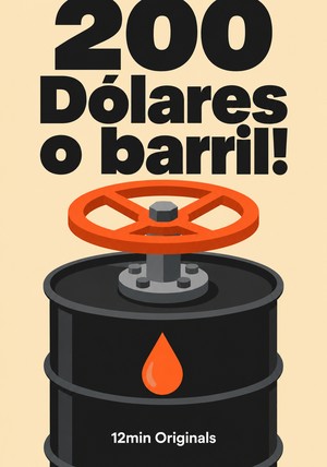 Capa do livro 200 Dólares o barril!, de 12min Originals — resumo e resenha crítica no 12min