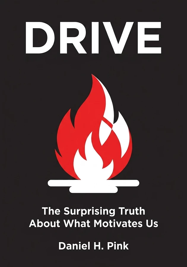 Book cover of Drive by Daniel H. Pink — critical summary review on 12min