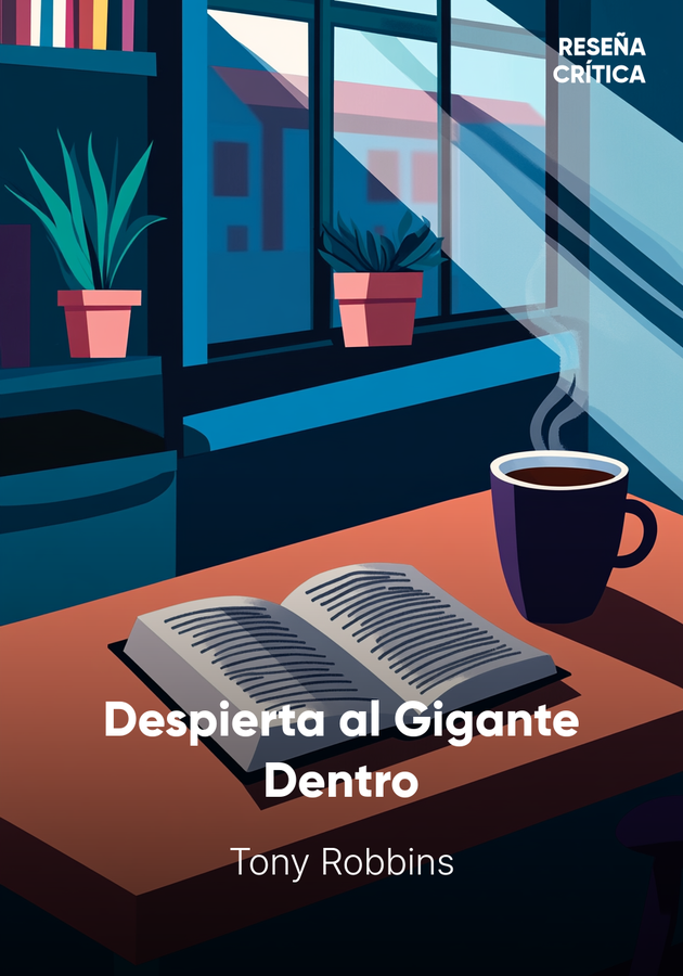 Portada del libro Despierta al Gigante Dentro, de Tony Robbins — resumen crítico y reseña en 12min