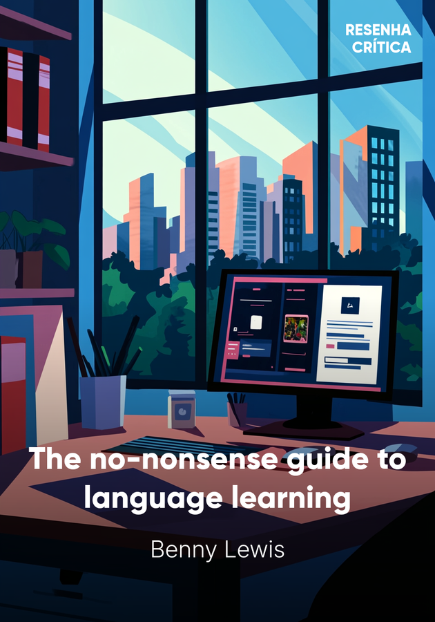 Capa do livro The no-nonsense guide to language learning, de Benny Lewis — resumo e resenha crítica no 12min