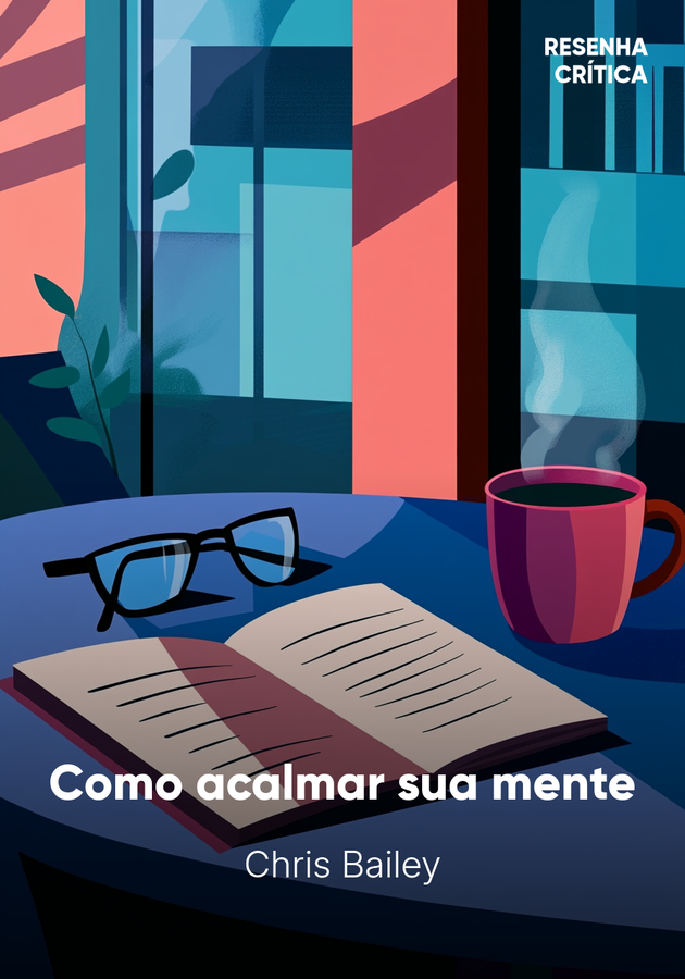 Capa do livro Como acalmar sua mente, de Chris Bailey — resumo e resenha crítica no 12min