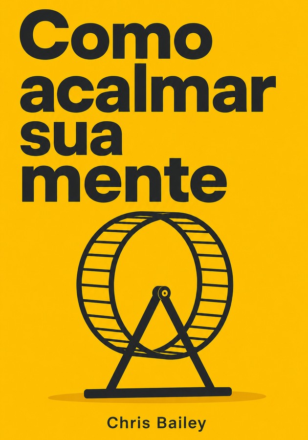 Capa do livro Como acalmar sua mente, de Chris Bailey — resumo e resenha crítica no 12min
