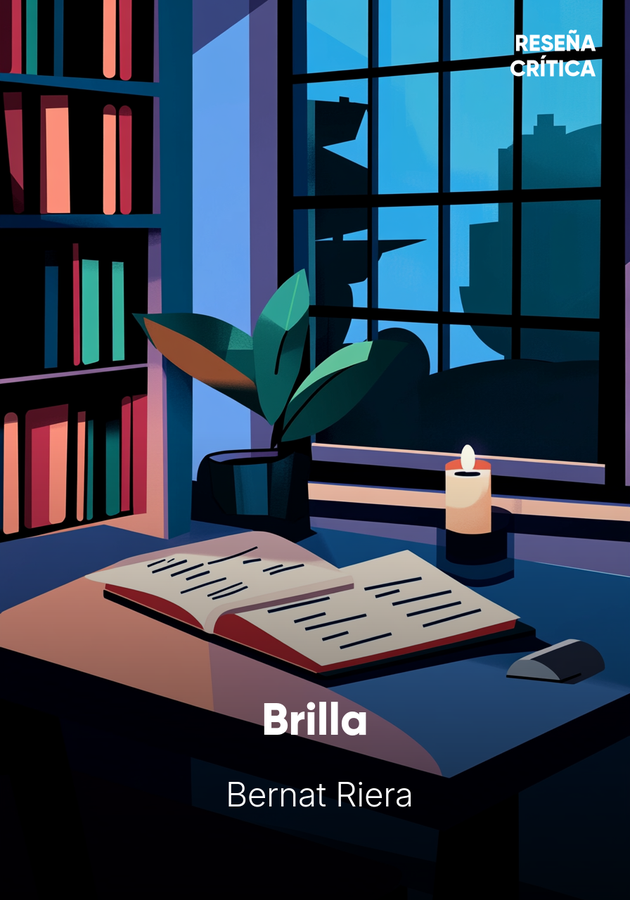 Portada del libro Brilla, de  Bernat Riera — resumen crítico y reseña en 12min